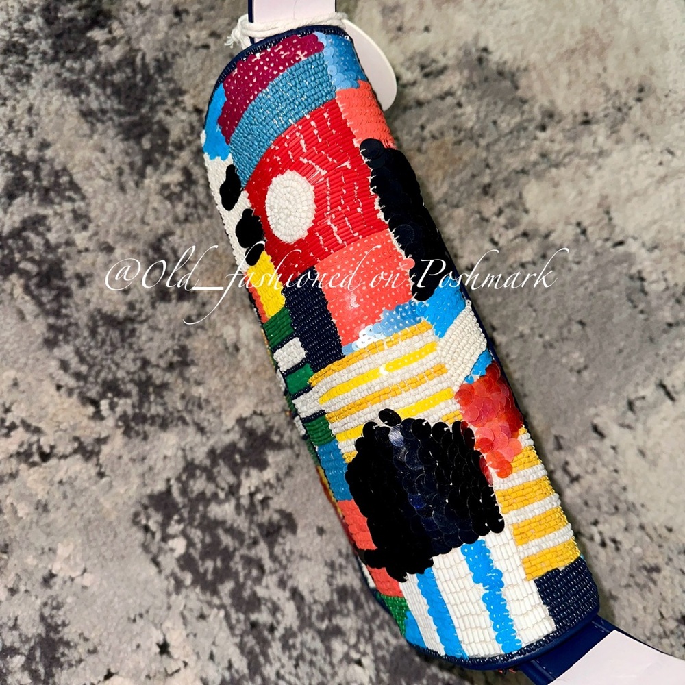 Price Firm - ASO TV 🎬 STAUD Tommy Beaded Bag (Sails Up) - Picture 11 of 14